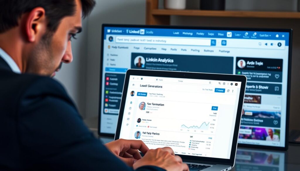 Geração de leads no LinkedIn