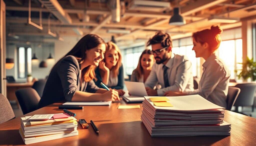 Incentivos para colaboração em equipe