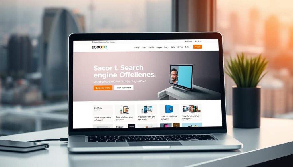 Presença online através de SEO e Website