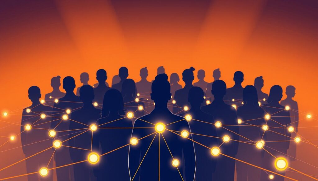Rede de contatos em networking