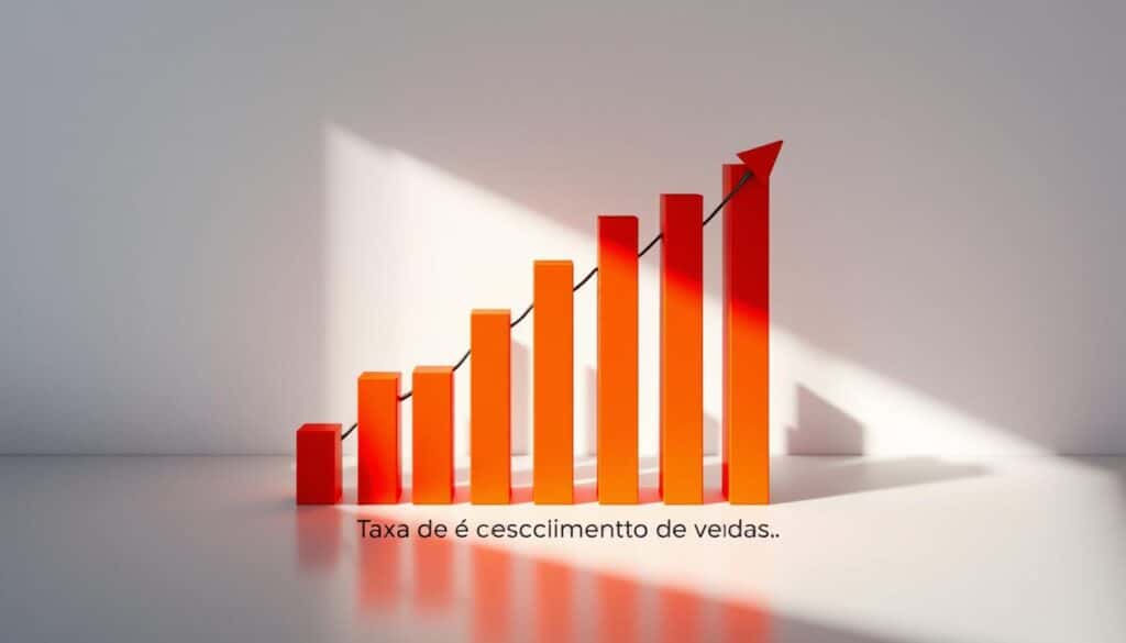 Taxa de Crescimento de Vendas