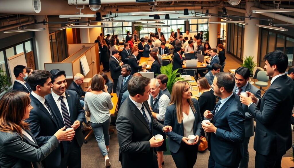 networking e relações profissionais